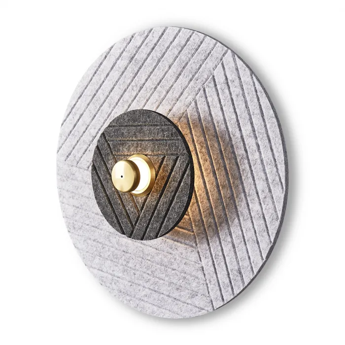 Настенный светильник (бра) Freya Acoustic FR5494WL-L4GR от ImperiumLoft