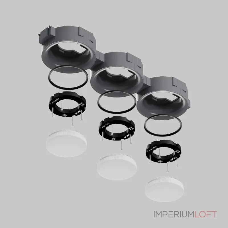 Встраиваемый светильник Maytoni Downlight DL019-GX53-B