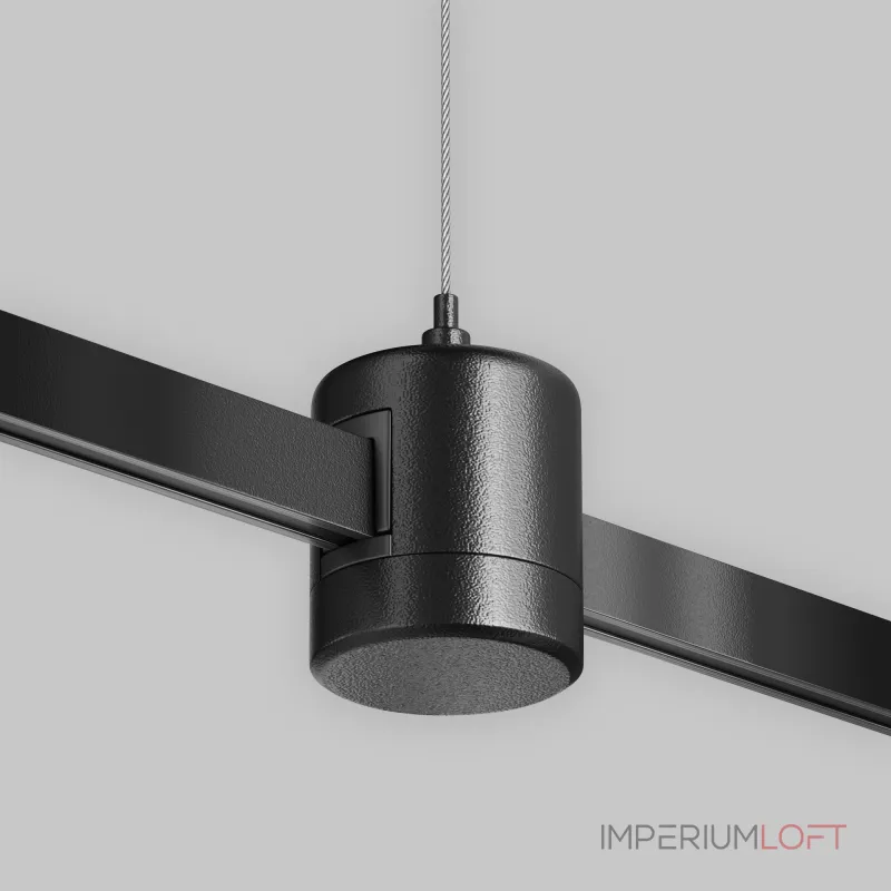 Подвес тросовый Hang с прямым коннектором питания Flarity черный Maytoni FLARITY TRA157SW-IPC1-B
