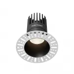 Встраиваемый светильник Maytoni Dip DL122-15W-4K-TRS-B от ImperiumLoft