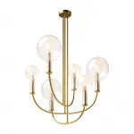 Люстра на штанге Maytoni Status MOD333PL-06BS
