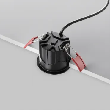 Встраиваемый светильник Maytoni Alfa LED DL043-01-10W3K-RD-B-1 от ImperiumLoft