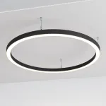 Радиусный профиль 35x35 ?800мм 1/4 круга черный Maytoni ALM-3535R-B-D-90°-0.8M