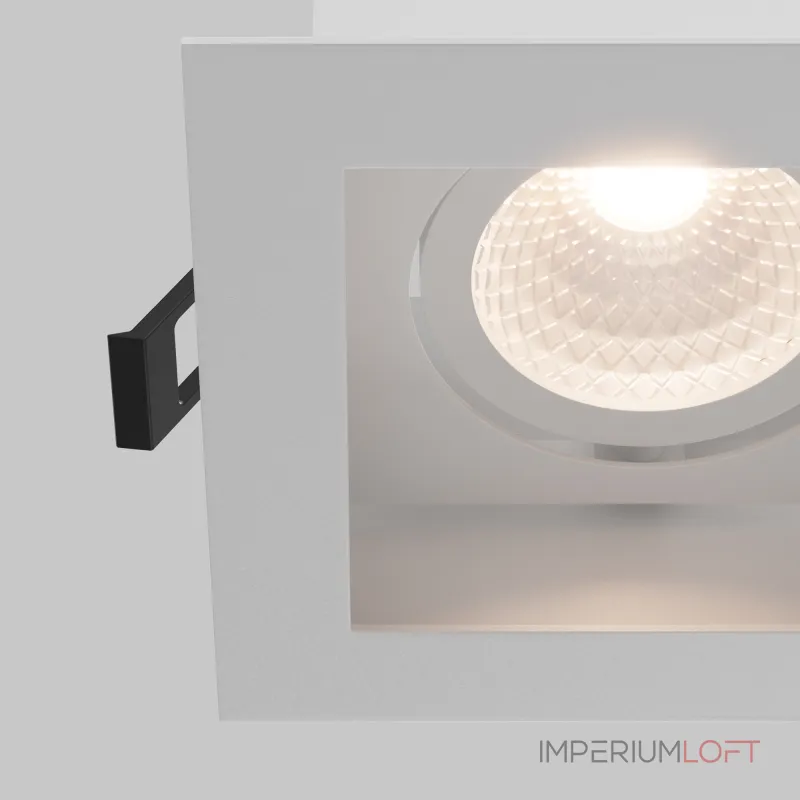Встраиваемый светильник Maytoni Metal Modern DL008-12W2.7-3-4K-W Встраиваемый светильник Maytoni Metal Modern DL008-12W2.7-3-4K-W