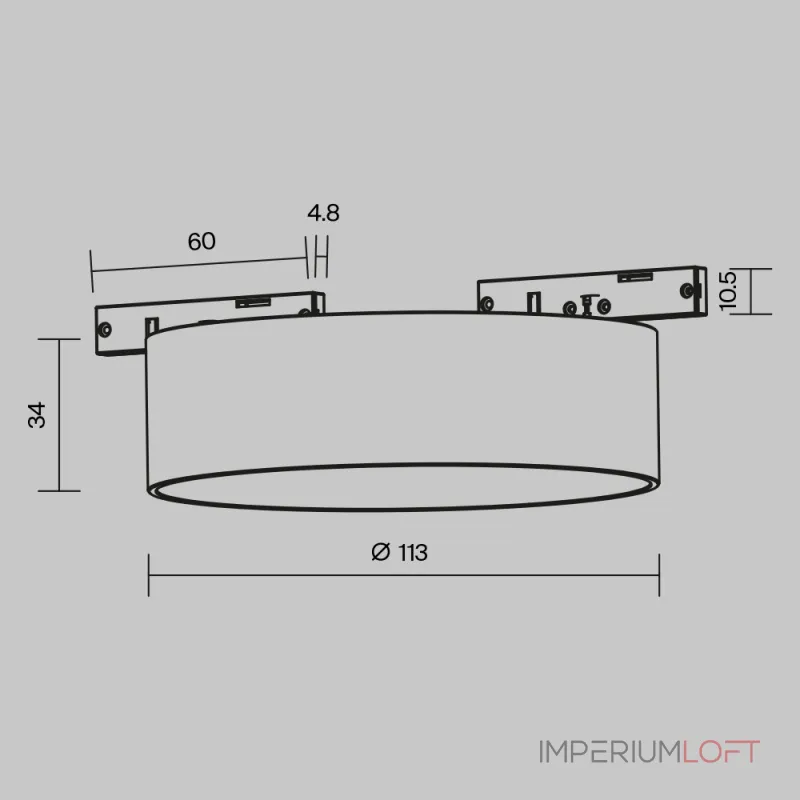 Трековый светильник Maytoni LEVITY TR189-1-12W4K-BW от ImperiumLoft Трековый светильник Maytoni LEVITY TR189-1-12W4K-BW от ImperiumLoft