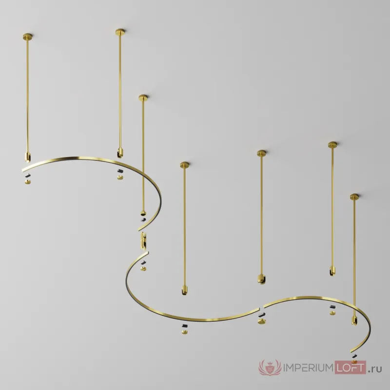 Шинопровод накладной/подвесной Maytoni FLARITY TRX154-SR-D650-BS от ImperiumLoft