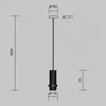 Подвесной светильник Maytoni Pilastro MOD430PL-L5W3K1 от ImperiumLoft