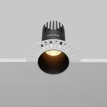 Встраиваемый светильник Maytoni Dip DL120-10W-2.7K-TRS-B
