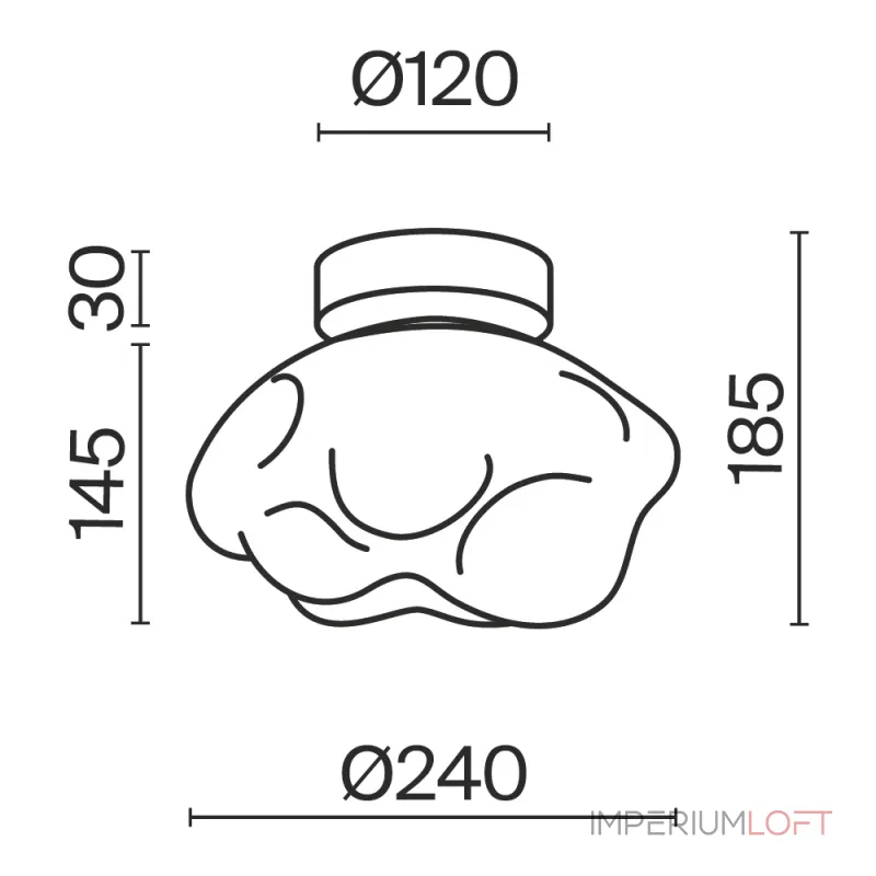 Потолочный светильник Maytoni Malleata MOD516CL-L8PT3K Потолочный светильник Maytoni Malleata MOD516CL-L8PT3K