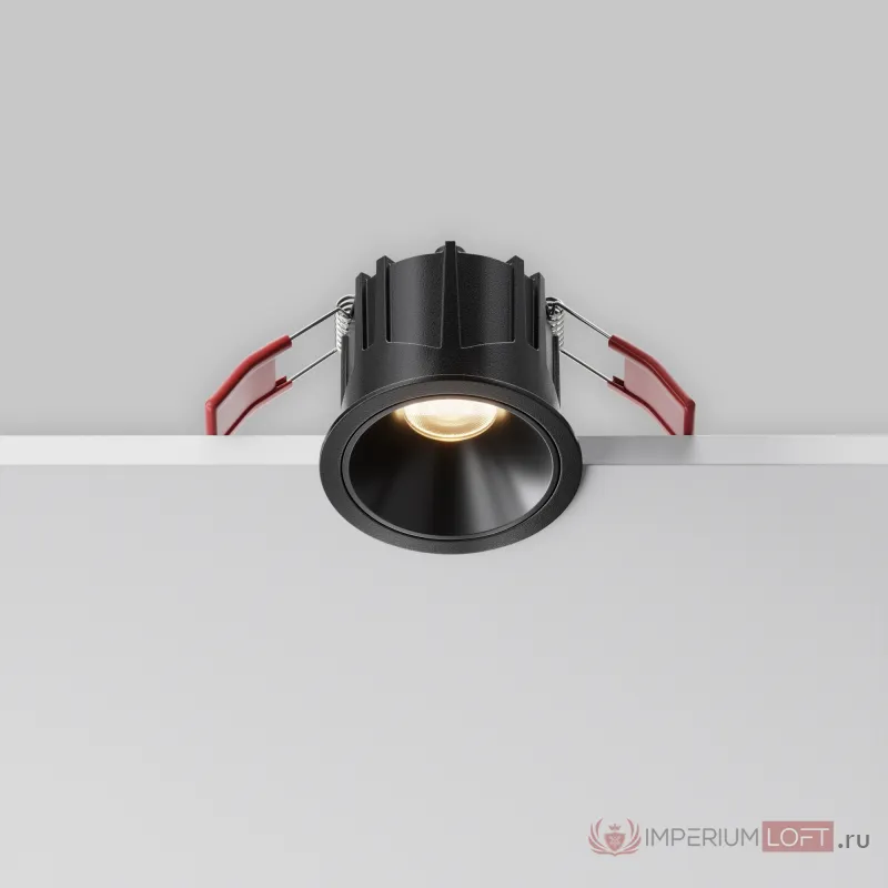 Встраиваемый светильник Maytoni Alfa LED DL043-01-10W3K-RD-B-1 от ImperiumLoft