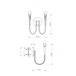 Настенный светильник (бра) Branches FR5253WL-02N