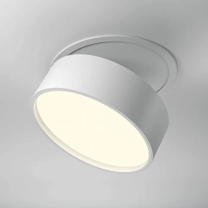 Встраиваемый светильник Maytoni Downlight DL024-18W3K-W от ImperiumLoft