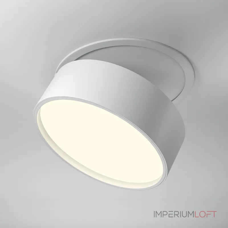 Встраиваемый светильник Maytoni Downlight DL024-18W3K-W