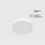 Потолочный светильник Maytoni Ceiling C032CL-24W3K-RD-B от ImperiumLoft