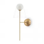 Настенный светильник (бра) Doublety FR5382WL-01BS от ImperiumLoft