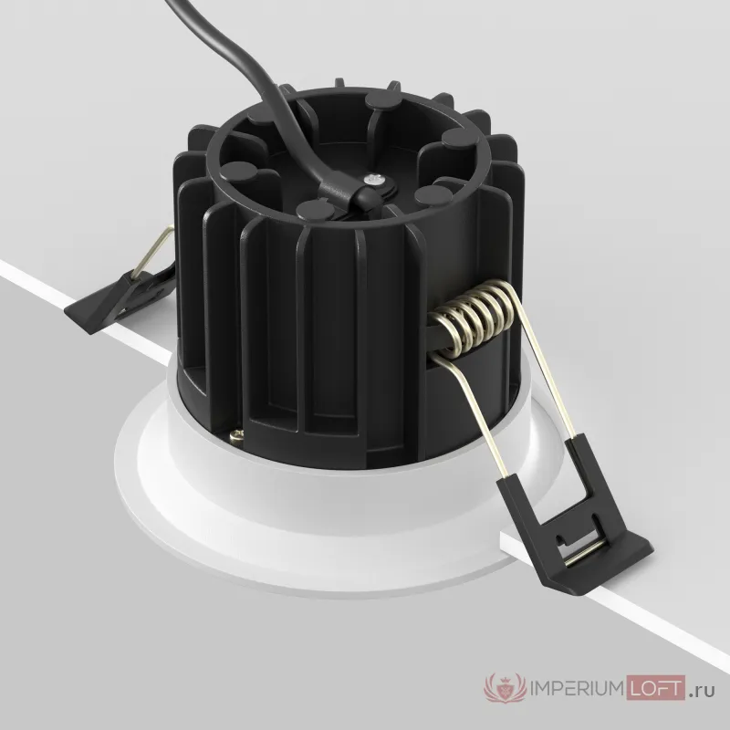 Встраиваемый светильник Maytoni Downlight DL058-12W-DTW-W от ImperiumLoft