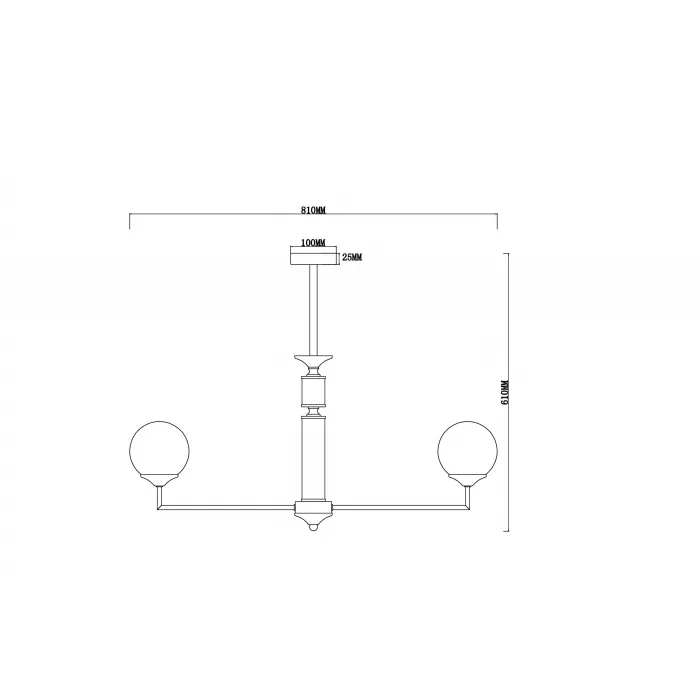 Люстра Freya Modern FR5185PL-08BS от ImperiumLoft