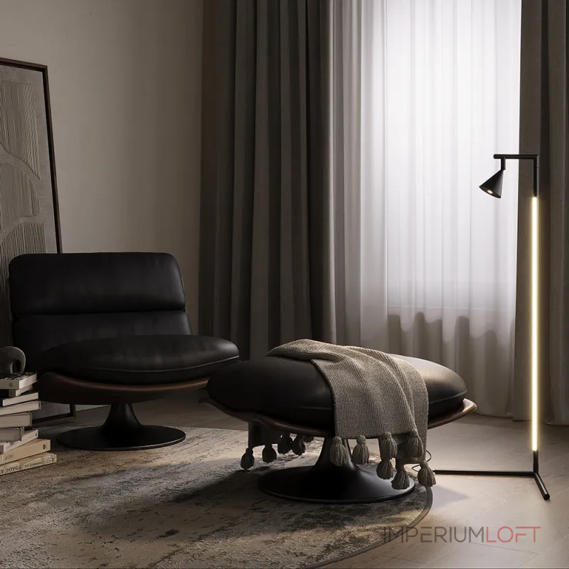 Напольный светильник Maytoni Stripe MOD489FL-L20B3K Напольный светильник Maytoni Stripe MOD489FL-L20B3K