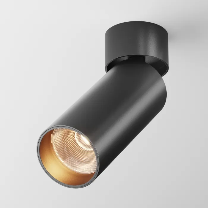 Потолочный светильник Maytoni FOCUS LED C055CL-L12B2.7K-W-B от ImperiumLoft