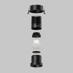 Стекло для пылевлагозащиты IP44 для светильников 15Вт Maytoni Dip Glass001-D45 от ImperiumLoft