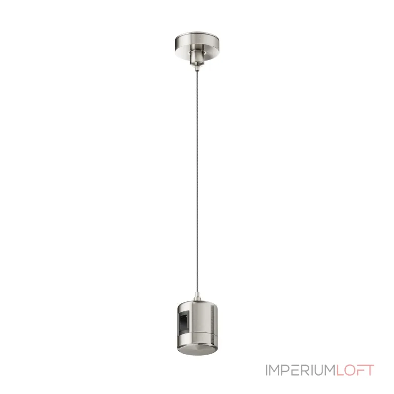 Подвес тросовый Hang с прямым коннектором питания Flarity платина Maytoni Flarity TRA157SW-IPC1-PT