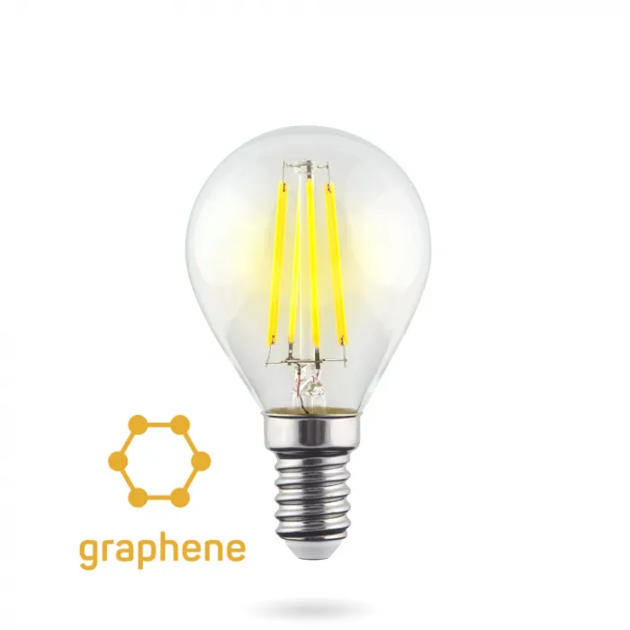 Светодиодная лампа Crystal Graphene Globe 9W 2800K E14 от ImperiumLoft