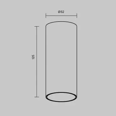 Потолочный светильник Maytoni FOCUS LED C056CL-L12B2.7K-W-B от ImperiumLoft