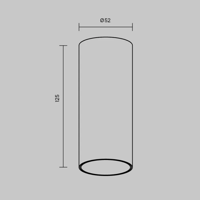 Потолочный светильник Maytoni FOCUS LED C056CL-L12B2.7K-W-B от ImperiumLoft