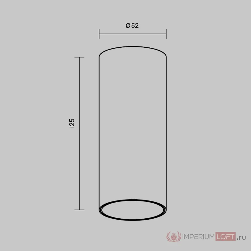Потолочный светильник Maytoni FOCUS LED C056CL-L12B2.7K-W-B от ImperiumLoft