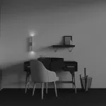 Настенный светильник (бра) Maytoni Calipso C082WL-12W2.7K-BS