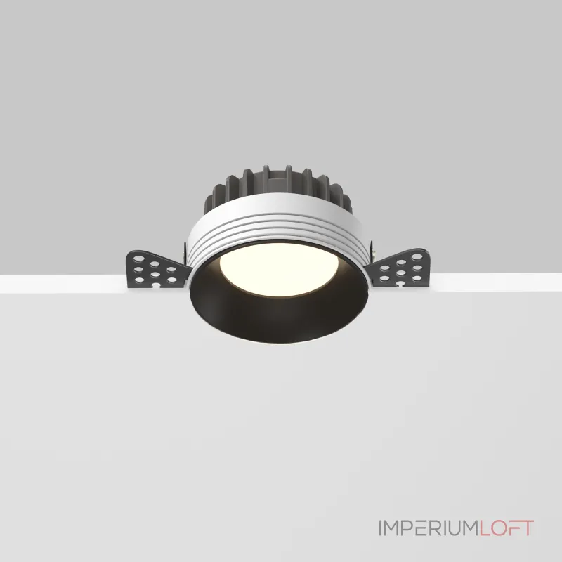 Встраиваемый светильник Maytoni Downlight Okno DL055-8W3-4-6K-TRS-B