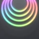 Гибкий неон 17x12 24В 178Вт/м RGB SPI IP67 5м Maytoni 432052