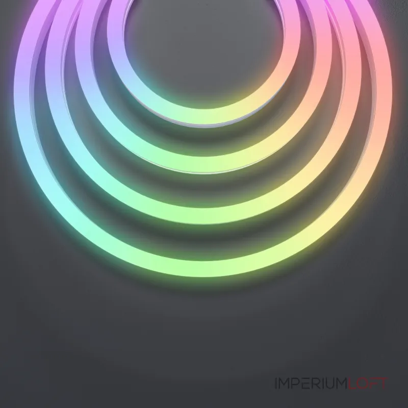 Гибкий неон 17x12 24В 178Вт/м RGB SPI IP67 5м Maytoni 432052