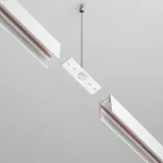 Коннектор прямой Exility накладной белый от ImperiumLoft