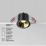 Встраиваемый светильник Maytoni Alfa LED DL043-01-10W2.7K-RD-B от ImperiumLoft