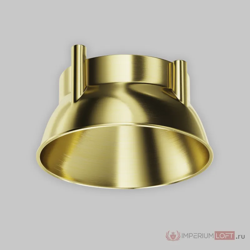 Декоративная рамка-отражатель для накладных светильников серии Alfa LED Maytoni Downlight Ring12-15W-RD-BS от ImperiumLoft
