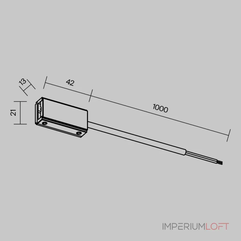 Гибкая трековая система Maytoni FLEXITY TRA200B-11B-100 от ImperiumLoft
