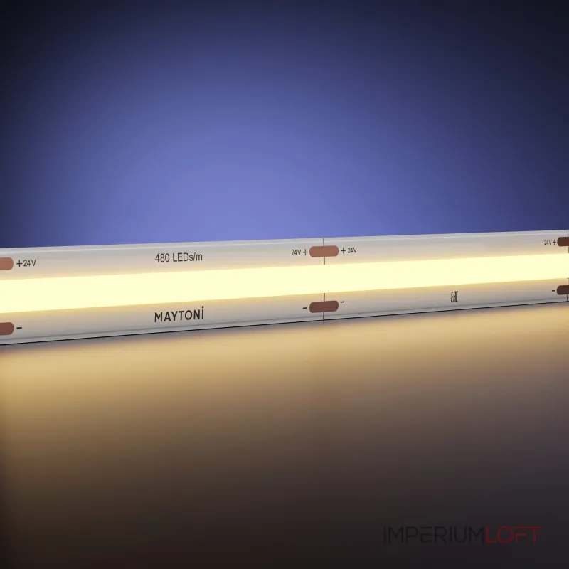Светодиодная лента 24В 15Вт/м 2700K 5м IP 20 Maytoni Ultra 201223 от ImperiumLoft