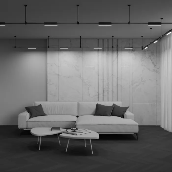 Трековый светильник Maytoni FLARITY TR151-1-12W3K-B от ImperiumLoft