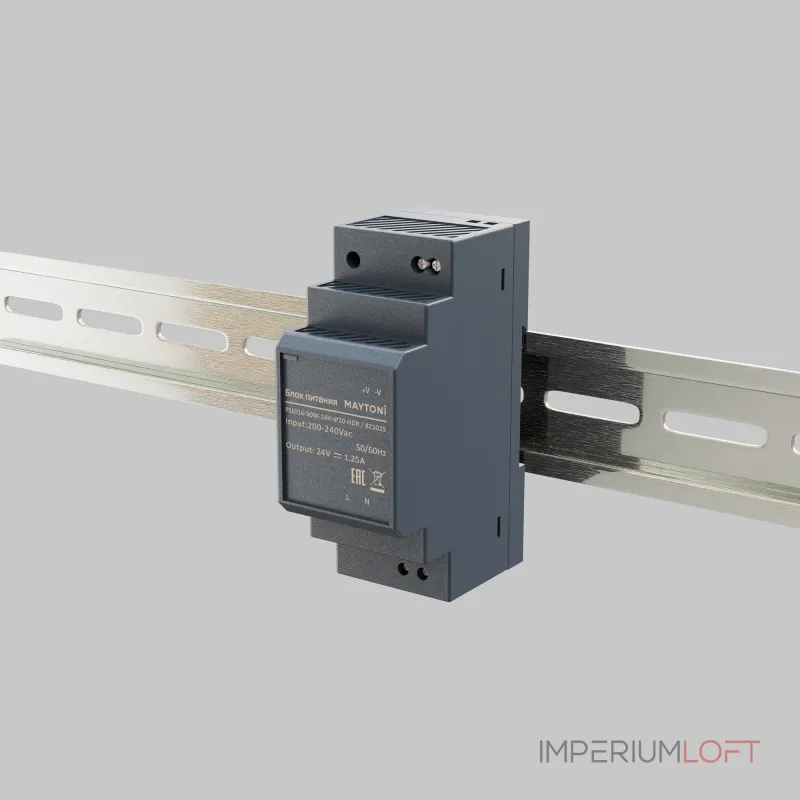 Блок питания PSL016 24В 30Вт IP20 Maytoni 821015 от ImperiumLoft