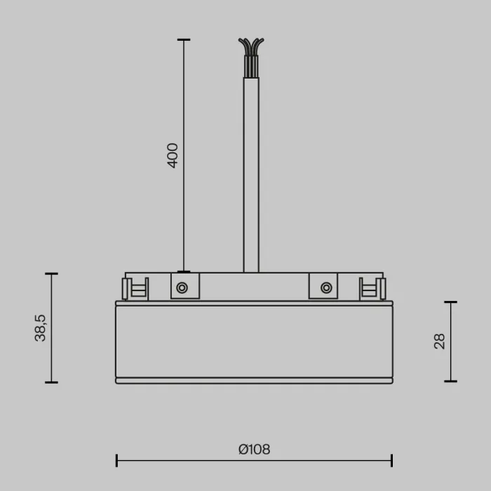Блоки питания 48В Maytoni TRA172DR-100W-B от ImperiumLoft
