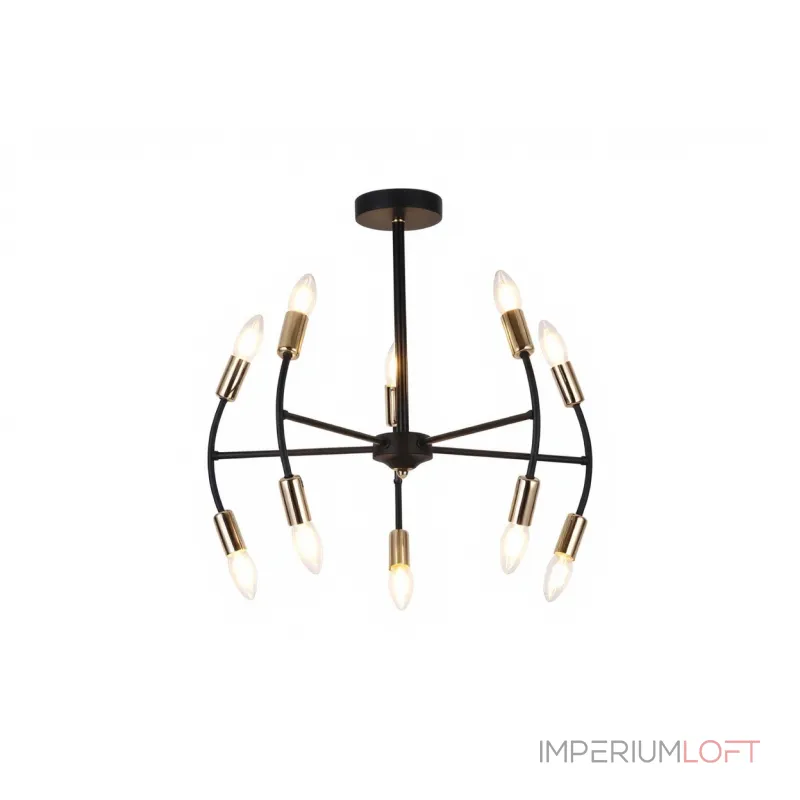 Люстра на штанге Freya Ингрид / Ingrid FR5087PL-10B Люстра на штанге Freya Ингрид / Ingrid FR5087PL-10B