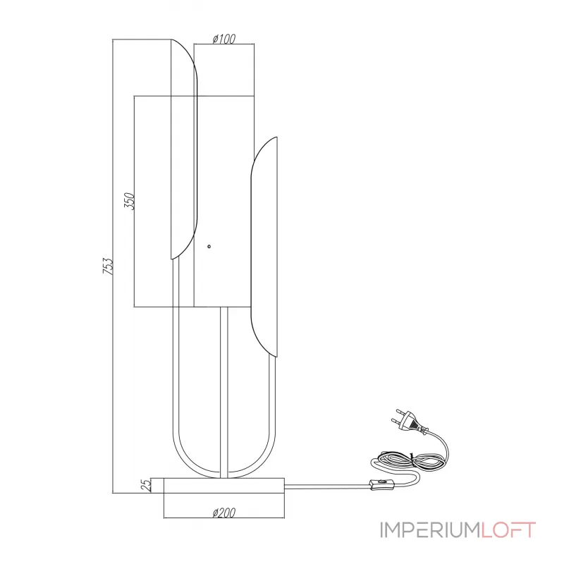Настольный светильник Сipresso Z014TL-01G от ImperiumLoft Настольный светильник Сipresso Z014TL-01G от ImperiumLoft