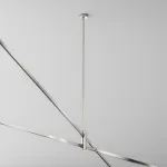 Крепление потолочное Long двойное 700мм платина Maytoni Flarity TRA159C-D1-PT