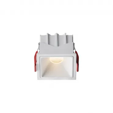Встраиваемый светильник Maytoni Alfa LED DL043-01-10W3K-SQ-W-1