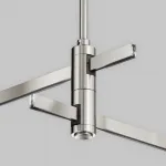 Крепление потолочное Long двойное 700мм платина Maytoni Flarity TRA159C-D1-PT
