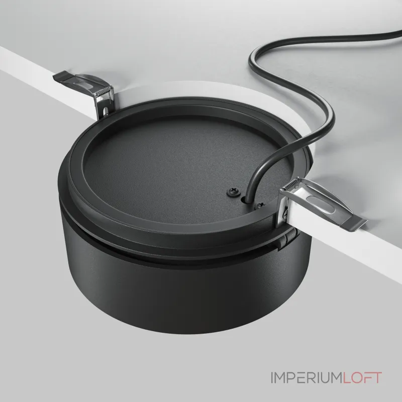 Встраиваемый светильник Maytoni Downlight DL024-18W4K-B