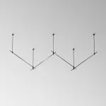 Основание Long H804мм для трековых светильников Flarity TFC-Flar-L02-B, черный Maytoni TFC-Flar-L02-B