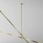 Крепление потолочное Long двойное 700мм Flarity латунь Maytoni FLARITY TRA159C-D1-BS