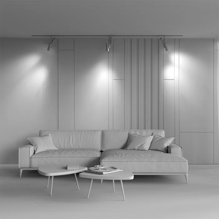 Трековый светильник Maytoni EXILITY TR005-4-2X12W-DS-BW от ImperiumLoft